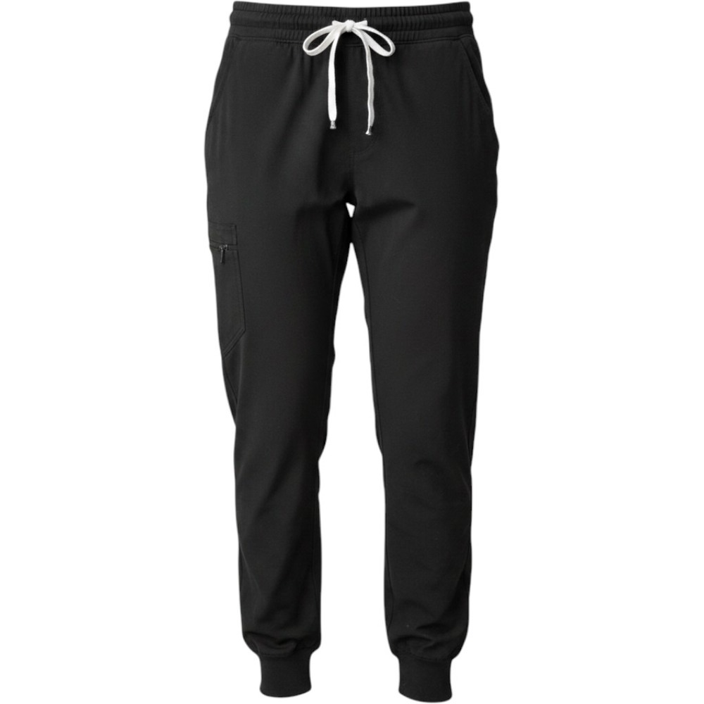 FIGS Scrub Joggers Womens Small Black Polyester Blend Technical Zamorra